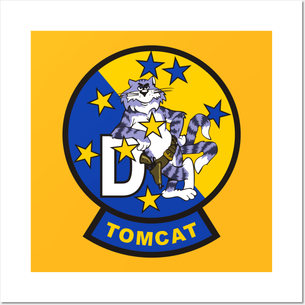 Tomcat Black Lions Wall Art by MBK